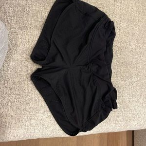 Lululemon athletic shorts. Black size 8